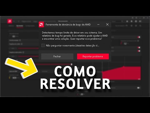 RX 7600 - Como corrigir o erro “Limite de tempo limite do driver AMD”
