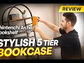 Shintenchi Arched Bookshelf Review – Stylish 5 Tier Bookcase