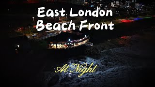 East London Beach Front At Night