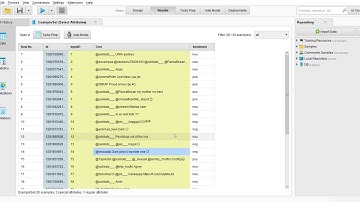 Crawling data Twitter,Filtering,Labeling,Analyze Sentimen & Analyze Algoritma dengan RapidMiner