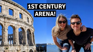 BEST DAY IN PULA ☀️ Istria | Vero and Justin (Croatia travel vlog video)