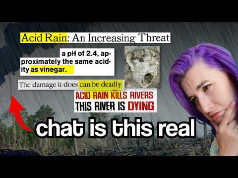 why don't you hear about acid rain anymore? (because we solved it)