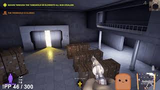 Playing Backrooms but its among us? Idk this game cost $3.21, sheriff made me get it