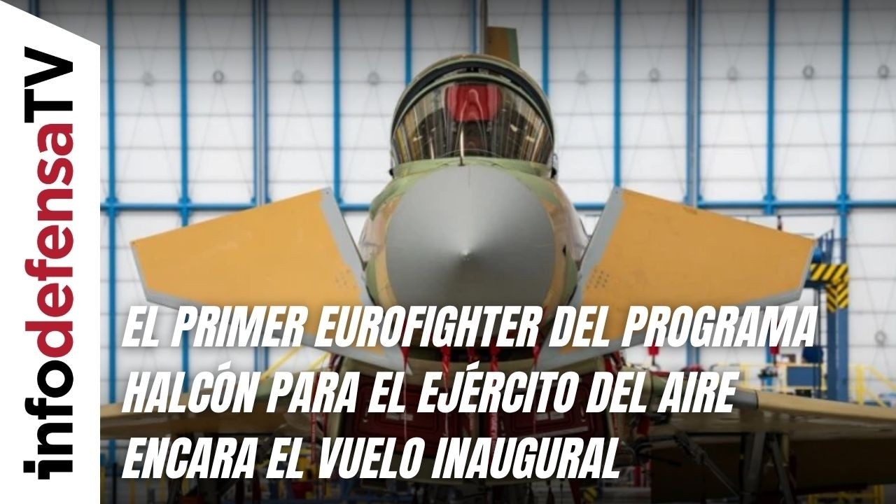 El primer Eurofighter del programa Halcón para el Ejército del Aire ...