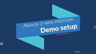 Akuvox 2-Wire Analog Intercom System | Easy Demo Setup Guide