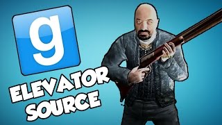 Gmod Elevator Source #2 - Hilarious, Random, Scary Mod (Funny Moments)