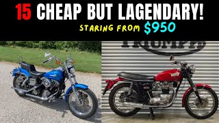 15 Classic Motorcycles for Sale That Are Still Affordable in America