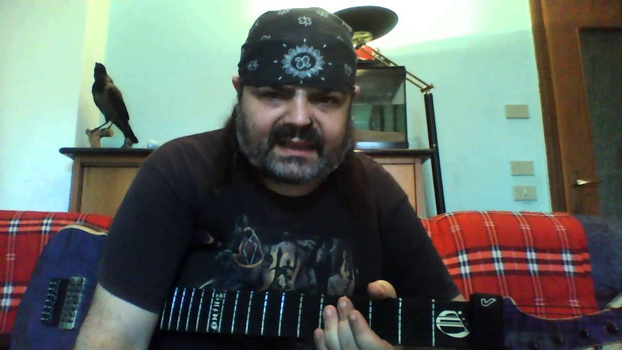 Presentazione chitarra Overload Raijin 7 Shino