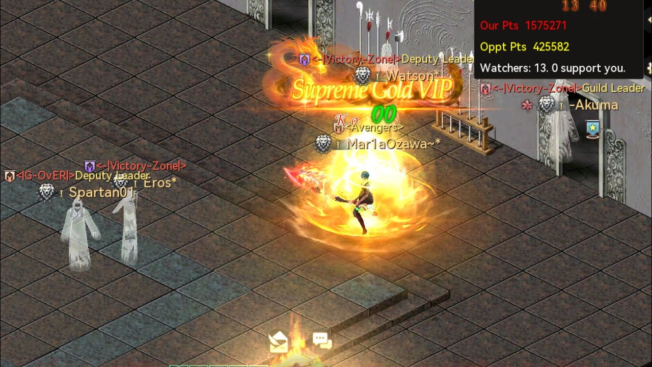 CONQUER ONLINE MOBILE TEAM PK - YouTube