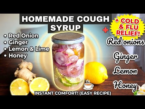 Viral cold and flu natural remedy //Powerful kitchen remedy everyone needs during flu season.