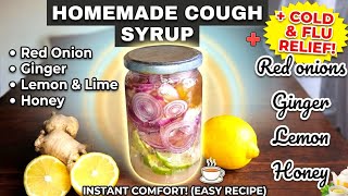 Viral cold and flu natural remedy //Powerful kitchen remedy everyone needs during flu season.