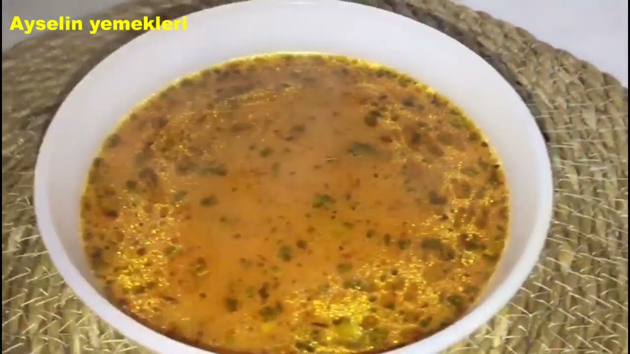 Misler Gibi Tarhana Çorbası Nasıl Yapılır? Ayselin Yemekleri Misler Gibi Tarhana Çorbası Nasıl Yapılır? Ayselin Yemekleri