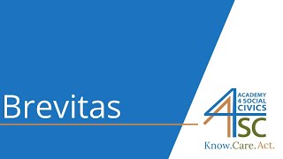 Brevitas: Keep It Concise -- Rhetoric Series | Academy 4 Social Change