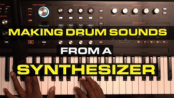 How To Make Drum Sounds Using A Synth! (ASM HYDRASYNTH)