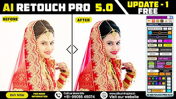 #albuminspire 🎨 Master Color Correction with Ai Retouch Pro 5.0! (1st Update FREE) | Album Inspire
