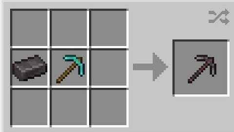 Diamond Pickaxe Vs. Netherite Pickaxe (Obsidian Test) - Minecraft