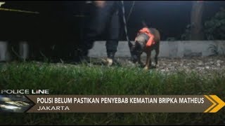 Polisi Kerahkan Anjing Pelacak untuk Selidiki Misteri Kematian Bripka Matheus - Police Line 02/01