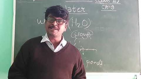 Class 2 Science Chapter 9 WATER