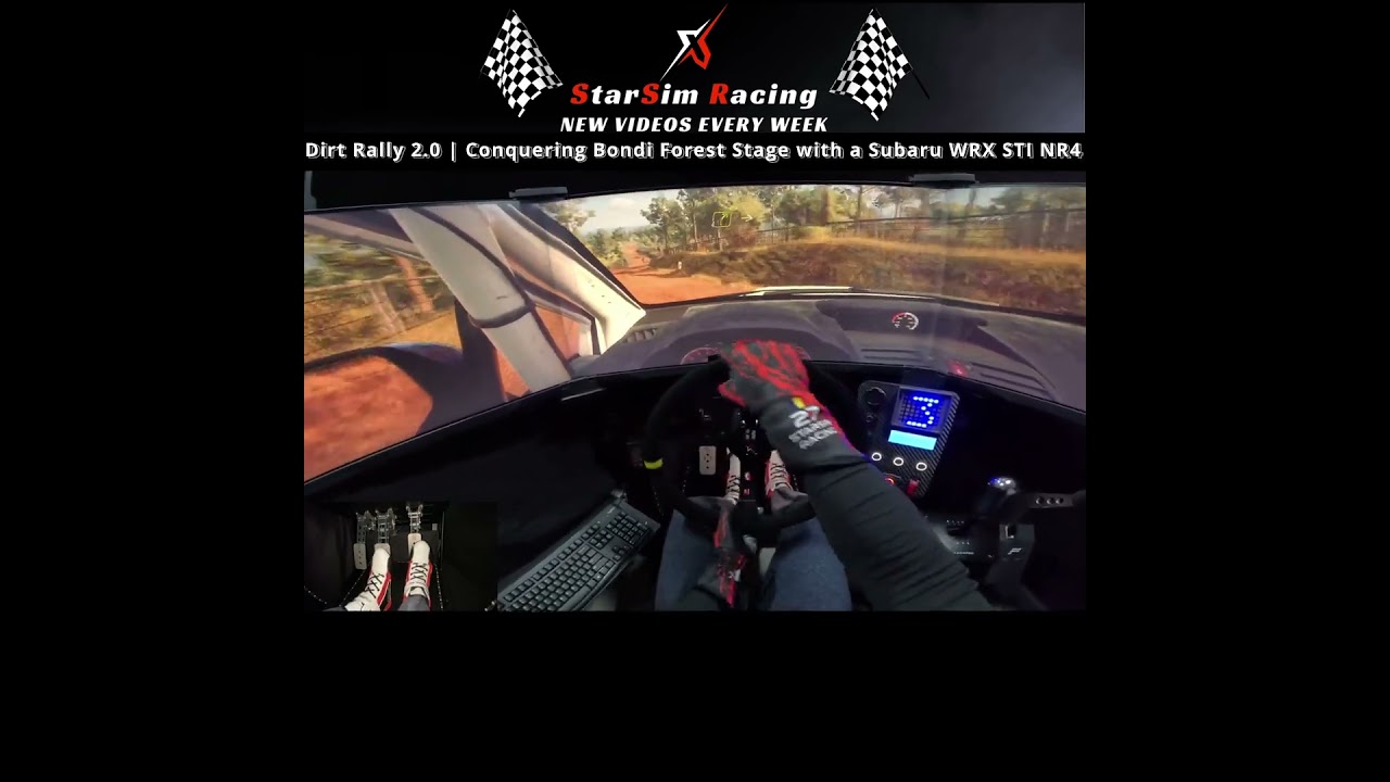 DIRT Rally 2.0 Triple Screens Gameplay | Conquering Bondi Forest with a Subaru WRX STI NR4!