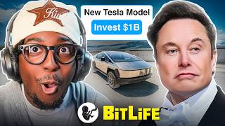 BECOMING ELON MUSK IN BITLIFE AND MAKING BILLIONS SELLING TESLAS...