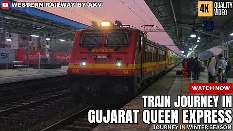 Ankleshwar To Vasad : Full Journey : 19033 Valsad - Ahmedabad Gujarat Queen Express | Indian Railway