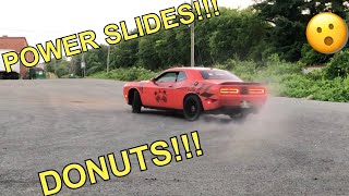 CAN MY V6 CHALLENGER POWER SLIDE & DRIFT DONUTS WITH 3.90 LSD SWAP!