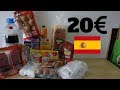 ¿Qué puedo comprar con 20 Euros en España? mercado de 20 Euros