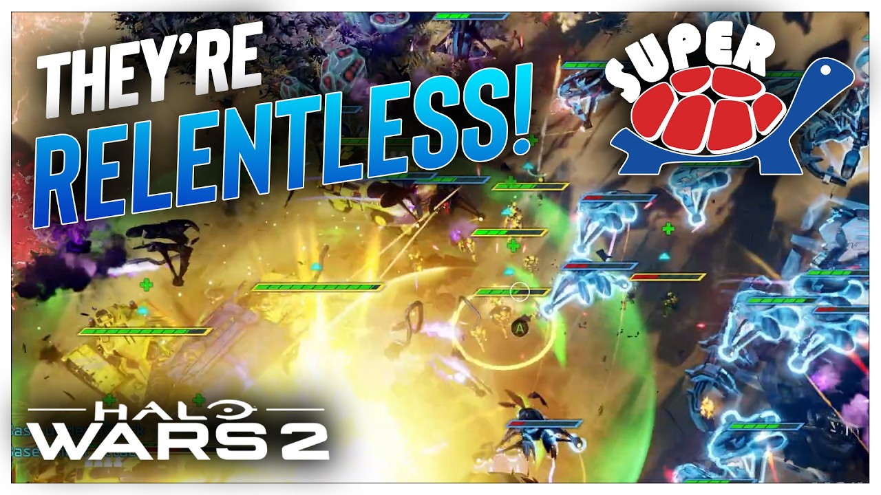 They were Relentless trying to break our Super Turtle! Halo Wars 2