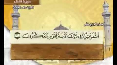 القرآن الكريم الجزء الثامن  عشر بصوت جميل الشيخ ماهر المعيقلي