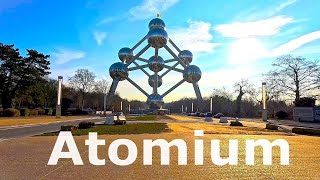 Walking Tour In Brussels On A Stylish The Spectacular Atomium