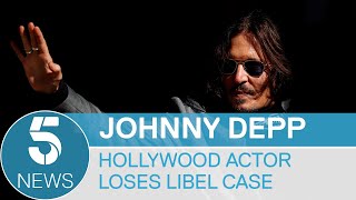 Johnny Depp loses libel case against The Sun newspaper | 5 News