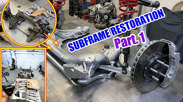 WIDEBODY AUDI S4    |   COMPLETE SUBFRAME RESTORATION PT.1