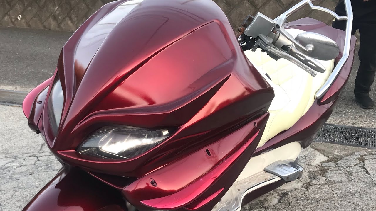 売約済み】フォルツァZ MF08カスタム お洒落なワインレッド！【012