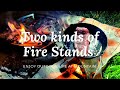 Two kinds of Fire Stands（２種類の焚き火台で楽しむ/Tschum(チャン)/野良道具製作所）