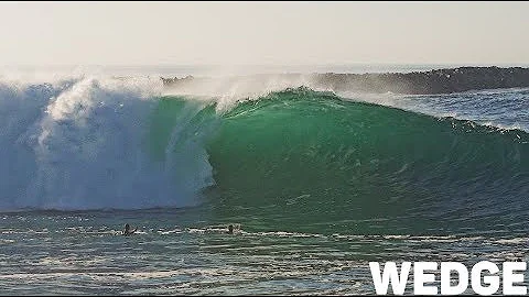 Epic Wedge session with local Pros
