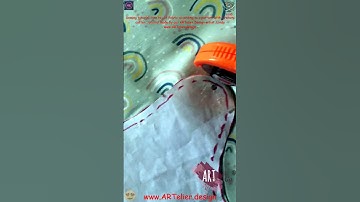 Sewing tutorial: how to cut fabric according to a pattern with a rotary cutter, tutorial made by our