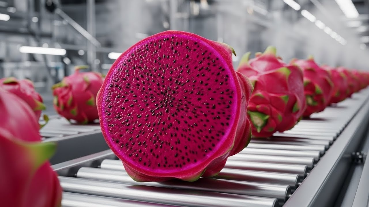 Inside The Giant Dragon Fruit Factory – Modern Agriculture Technology
