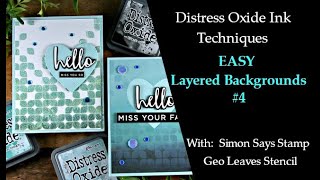 Distress Oxide Inks - Color Combos & Cards #5  with New Speckled Egg Distress Color