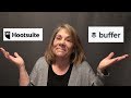 Hootsuite vs Buffer   (Social Media Management)