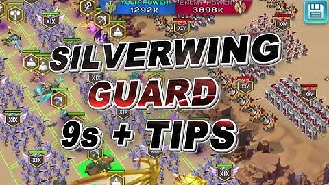 Silverwing Guard 9s + Tips (For Faster) - Art of Conquest