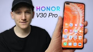 Techzg Видео Honor V30 Pro First Look & Hands On! FULL POWER SMARTPHONE