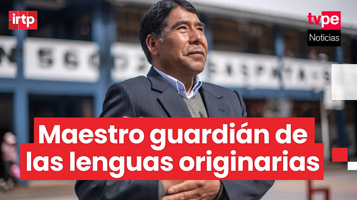 Nereo Hancco, autor de diccionario que recopila más de 10 000 palabras en quechua y castellano