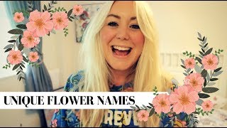 15 PRETTY & UNUSUAL FLOWER BABY NAMES | SJ STRUM BABY NAMES
