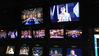 Работа режиссера на телевизионной программе X Factor.