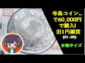 #14 60,000円で寺島コインで購入した旧1円銀貨(01-09)のサイズ，厚み，重さ，比重をみせるよ♬