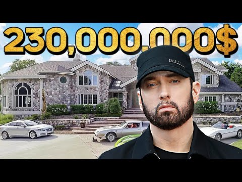 Как Живёт Eminem, Имея Чистый Капитал В 230,000,000 | Биография Маршалла Мэтерса