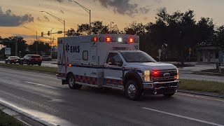 *BACK IN FRONTLINE* [MAJOR BUELLS & PRIORITY] Manatee County EMS *NEW* ALPHA10 Responding 