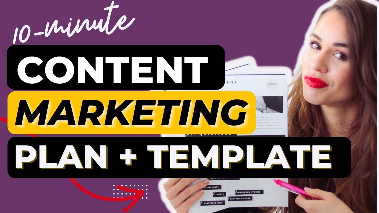 Create A Content Marketing Plan for 2020 In 10 Minutes [My Napkin Strategy]