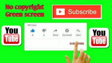 Top No copyright animated Green screen subscribe button । by Technic Pariksha