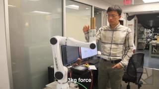 Actin Demo — Admittance Control Using Current Sensing